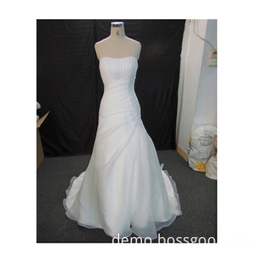 Newly Customize Pure white/ivory Church Tulle Lace off shoulder mermaid wedding dress bridal gown